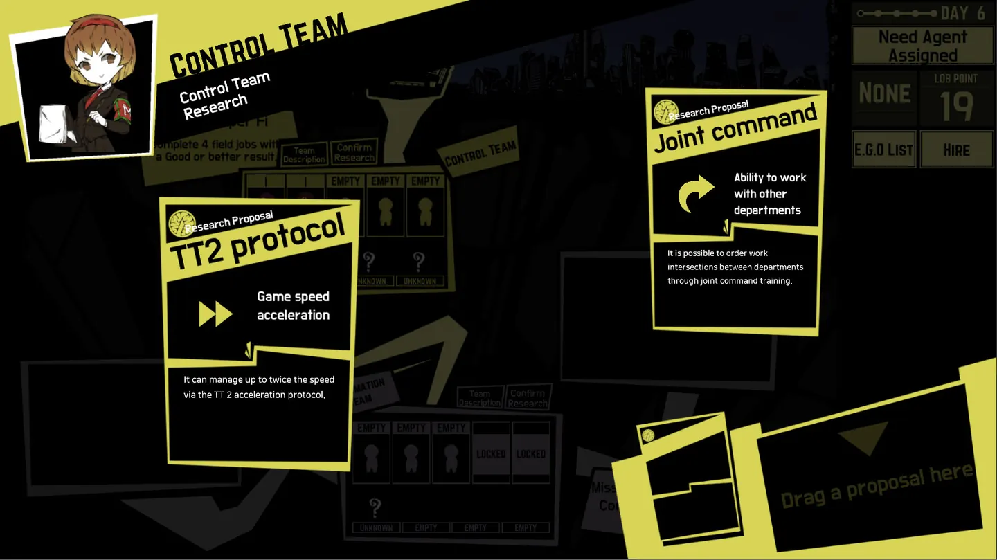 Lobotomy Corporation gameplay screenshot 6