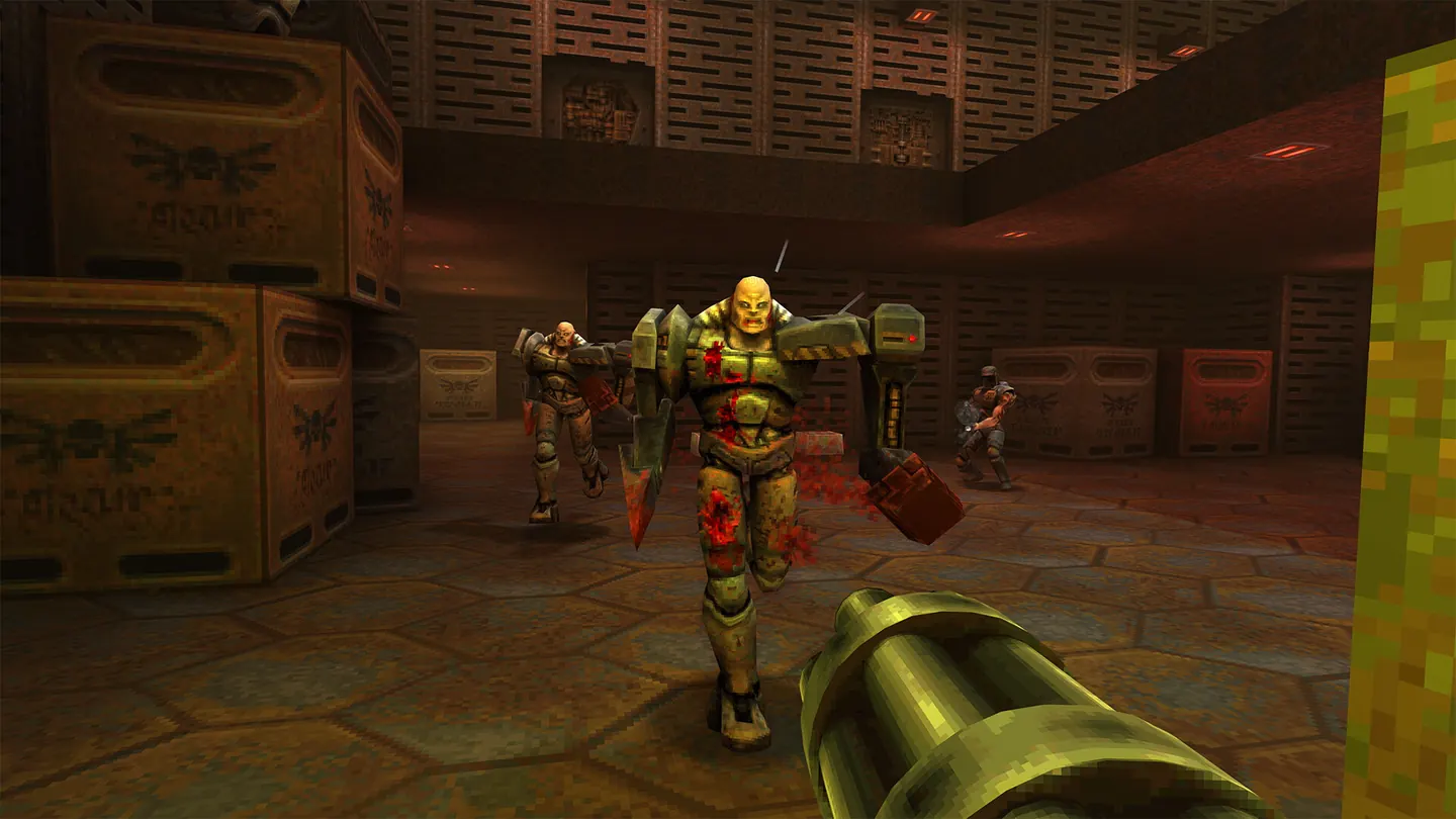 Quake II gameplay screenshot 3