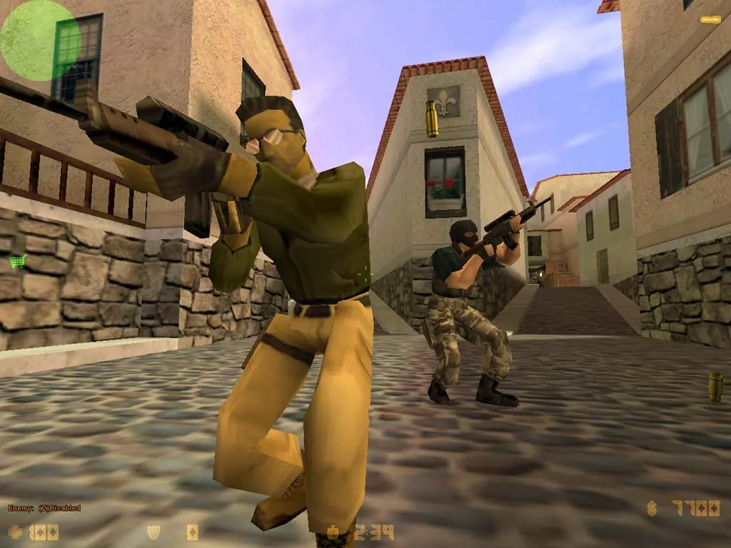 Counter-Strike 1.6 gameplay screenshot 1
