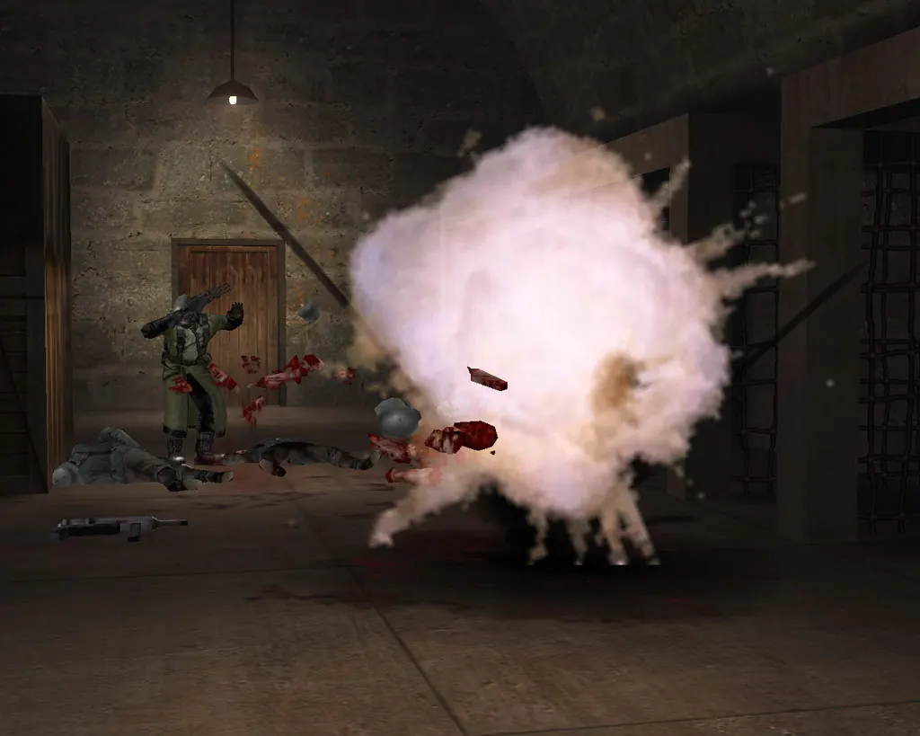 Return to Castle Wolfenstein gameplay screenshot 1