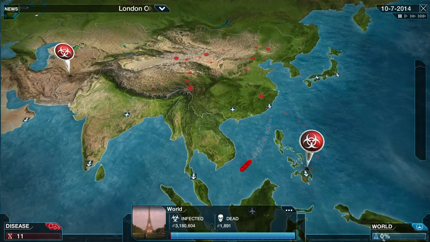 Plague Inc. gameplay screenshot 3