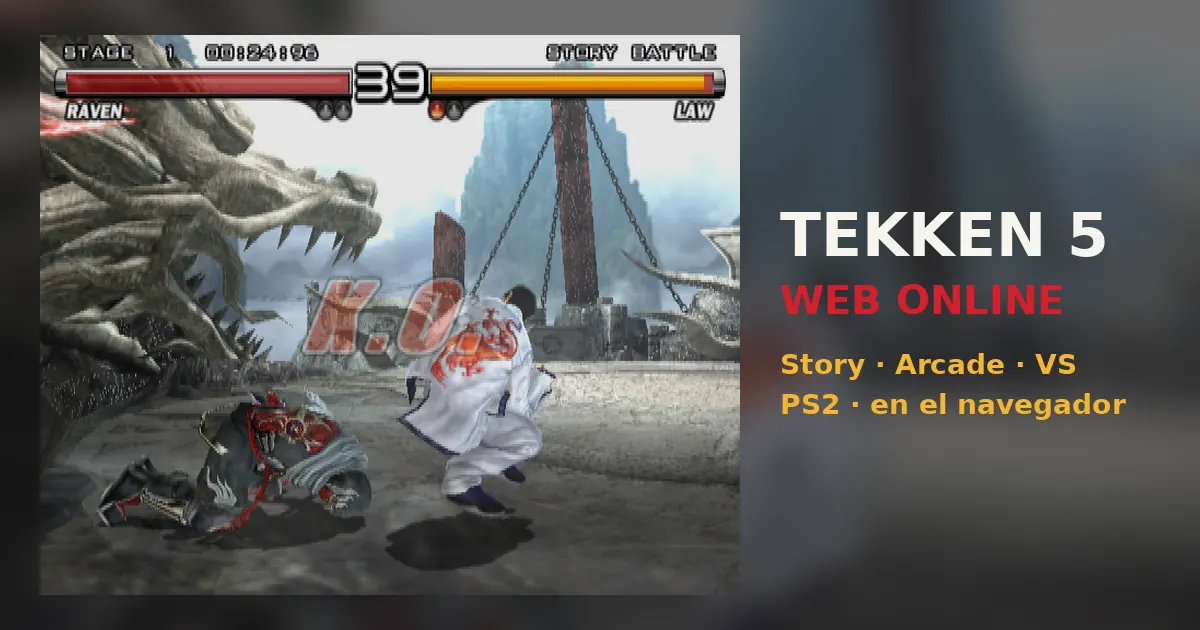 Tekken 5 — Play in browser