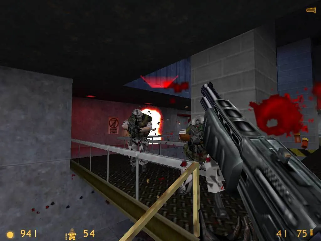 Half-Life & Counter-Strike 1.6 (WebXash) gameplay screenshot 1
