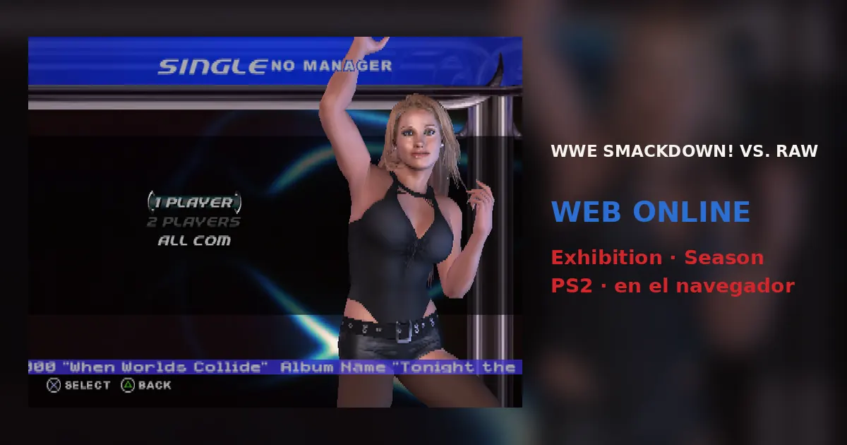 WWE SmackDown vs. Raw — Play in browser