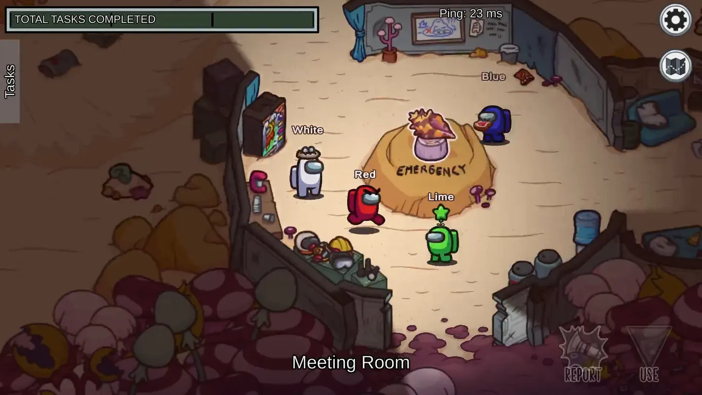 Among Us gameplay screenshot 1