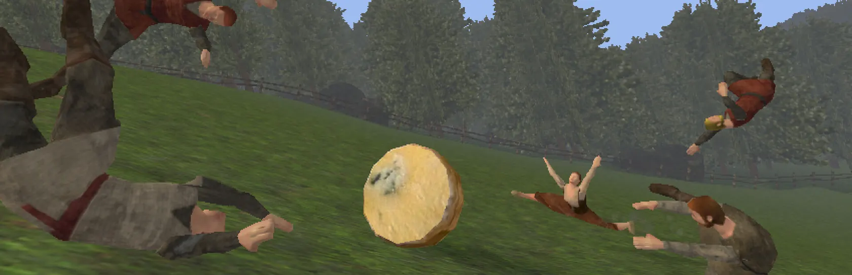 Cheese Rolling — Play in browser
