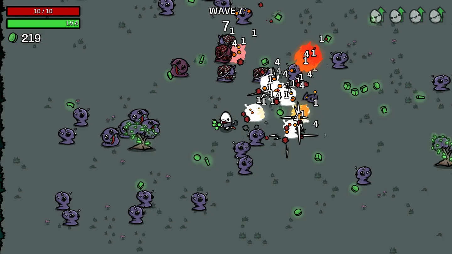 Brotato gameplay screenshot 5