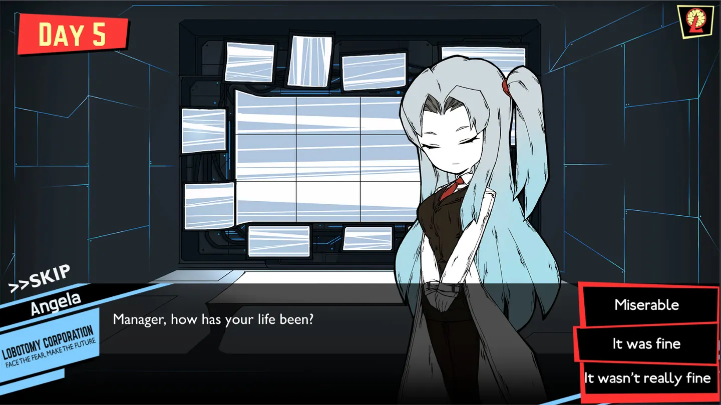 Lobotomy Corporation gameplay screenshot 5