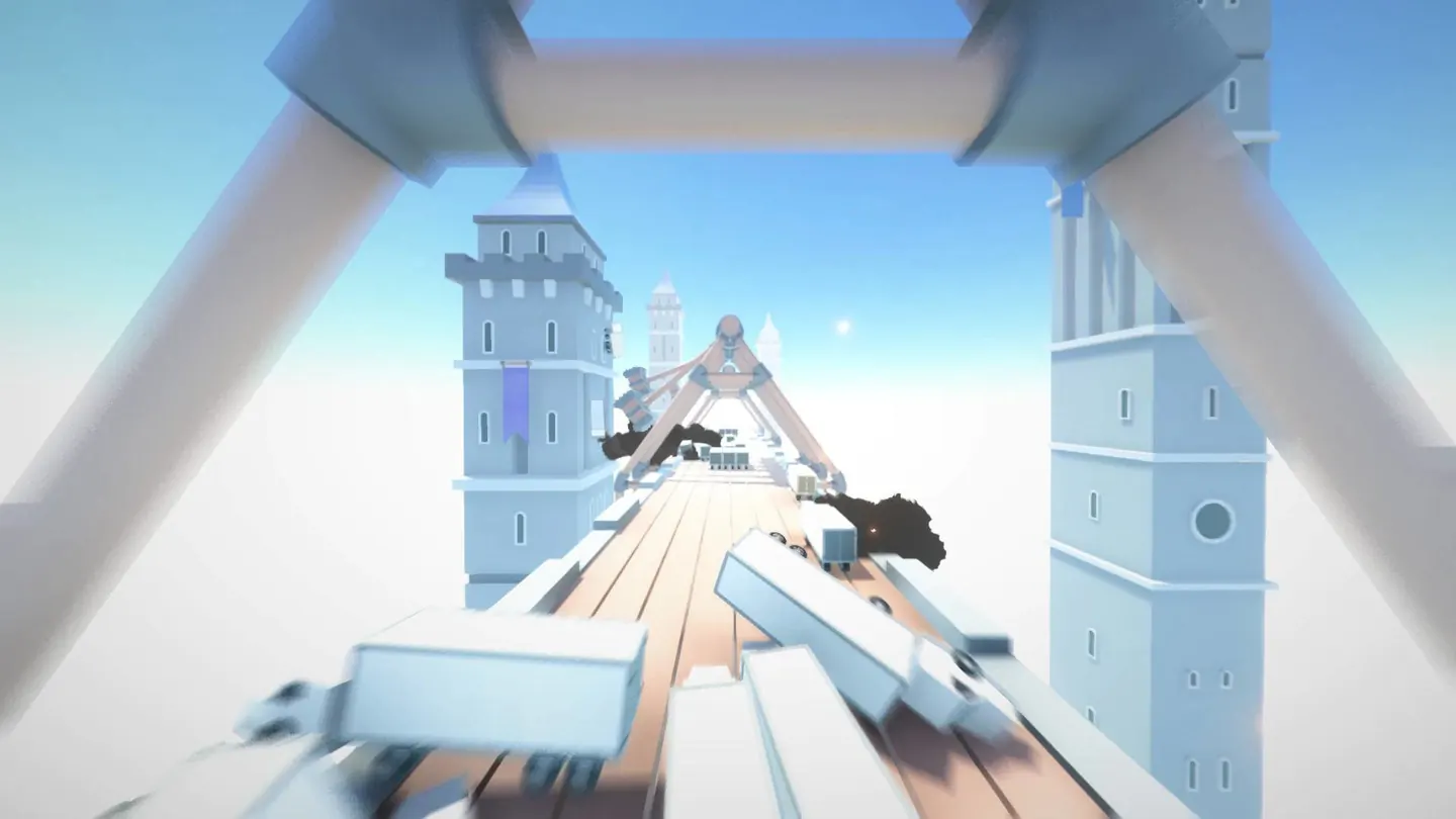 Clustertruck gameplay screenshot 2