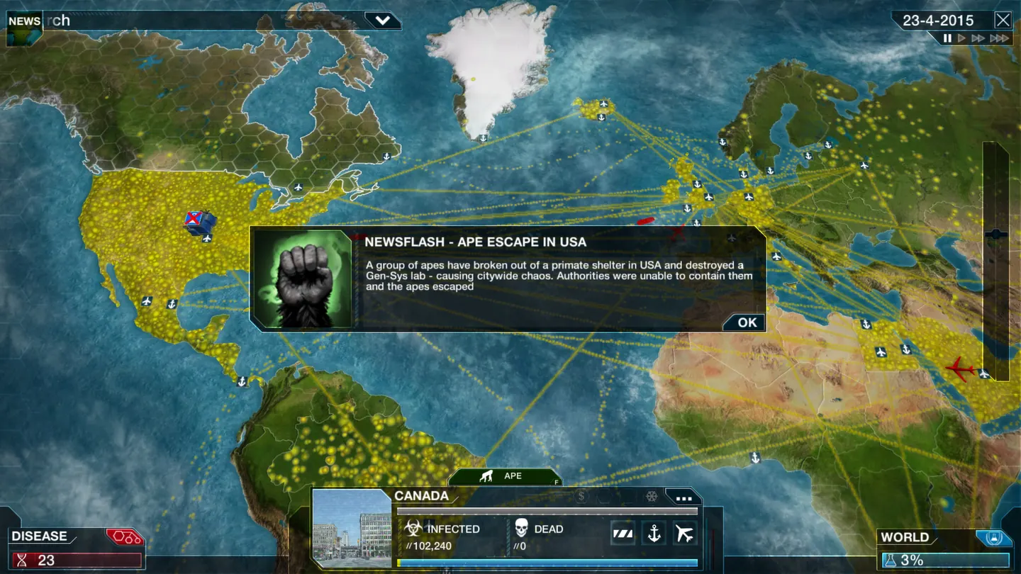 Plague Inc. gameplay screenshot 5