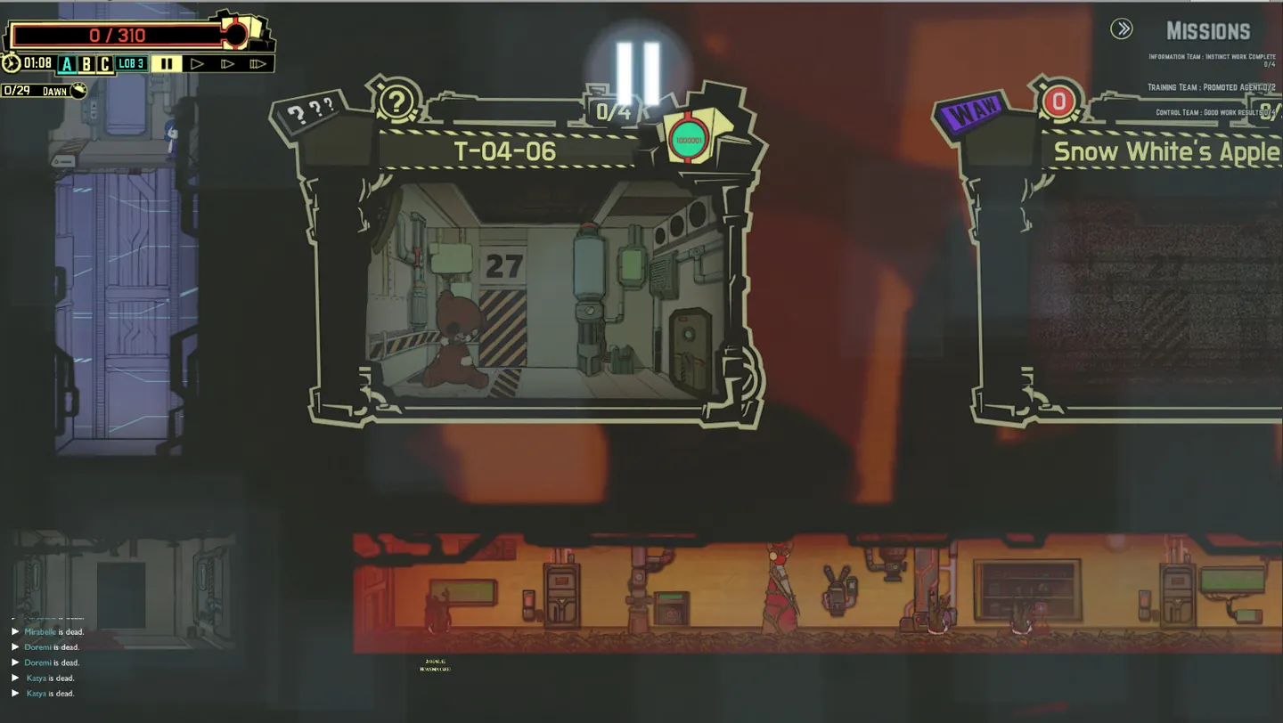 Lobotomy Corporation gameplay screenshot 7