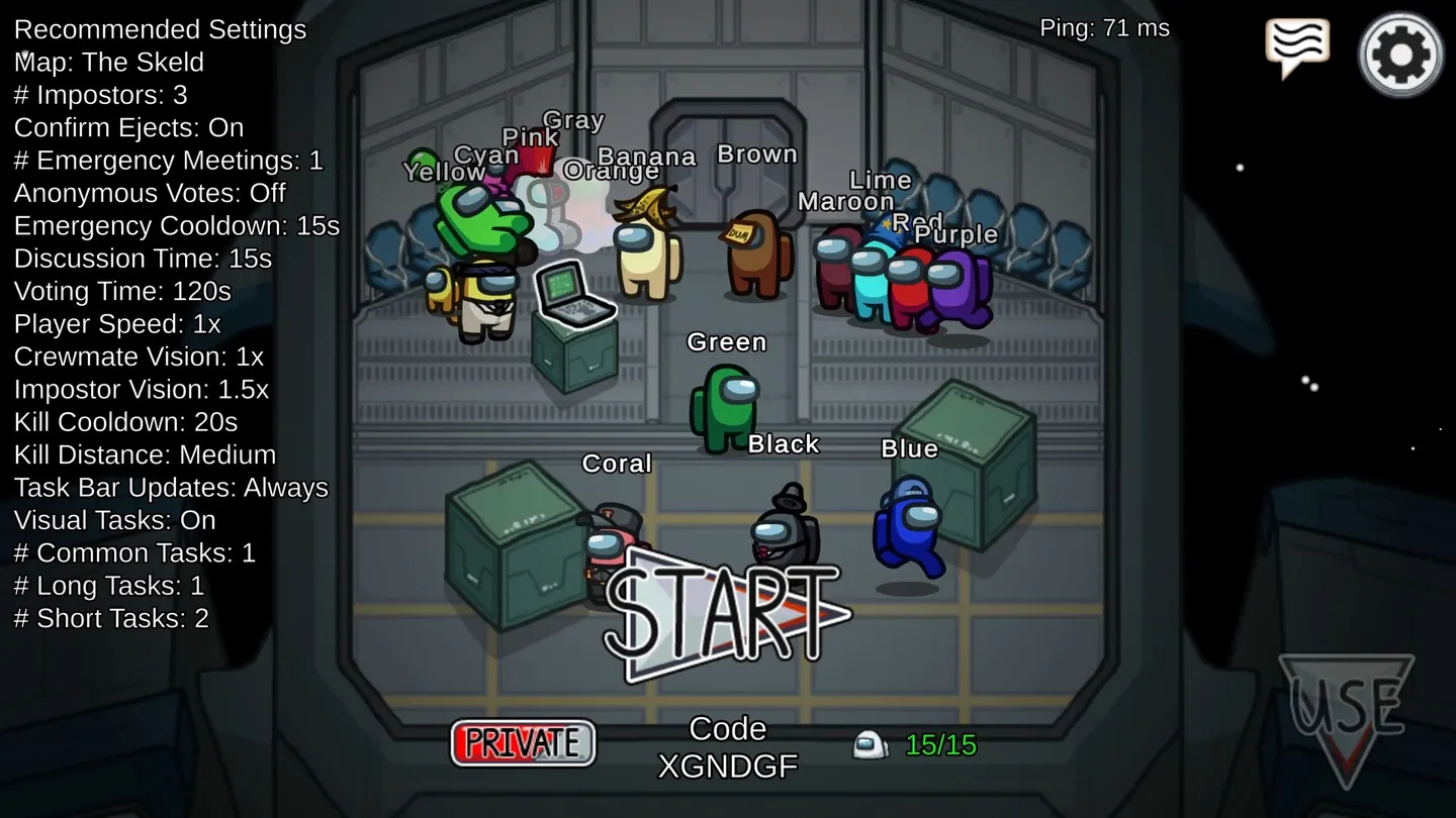 Among Us gameplay screenshot 5