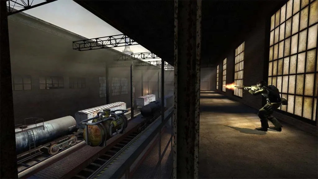 Counter-Strike: Source Surf gameplay screenshot 1
