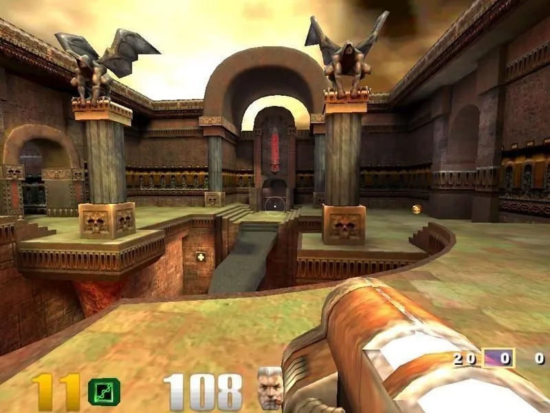 Quake III Arena gameplay screenshot 1